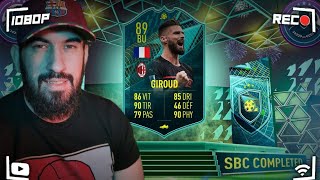 FIFA 22  SBC OLIVIER GIROUD PLAYER MOMENTS  FAUT IL LE FAIRE   JETON FUTURE STARS [upl. by Etta]