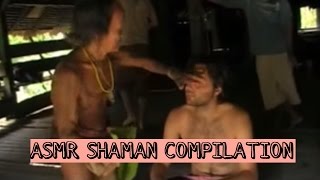 ASMR Shaman compilation  Varios rituais de limpeza espiritual [upl. by Carrnan953]