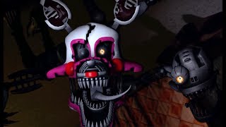 FNaF Nightmare Mangle Jumpscare animated [upl. by Bellanca902]