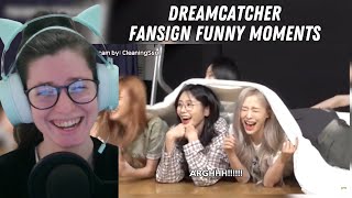 Reacting to Dreamcatcher fansign funny moments by insomnicsy [upl. by Einhoj274]