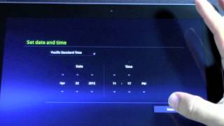 How to Setup Your Android Tablet Part 1 [upl. by Ayenat]