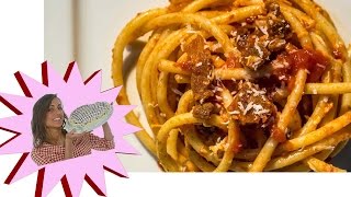 Amatriciana  Pasta allAmatriciana [upl. by Ahsiyn]