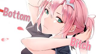 ♪ Nightcore  Bottom Btch → Doja Cat Lyrics [upl. by Soalokcin955]