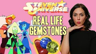 Steven Universe amp Real Life Gemstone Counterparts Part 2 [upl. by Trust]