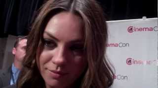 Mila Kunis at CinemaCon 2012 [upl. by Eatnoj]