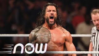 Roman Reigns sounds off after a rollercoaster Bad Blood WWE Now Oct 11 2024 [upl. by Suisyola]