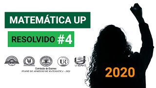 Exercício 4  Resolução de Exame de Matemática 2020 da UP UNIPUNGUE UNILICUNGO UNISAVE UNIROVUMA [upl. by Methuselah442]