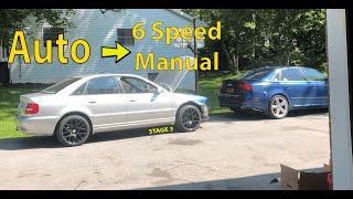 B5 S4 Manual SwapStage 3 in 5 Minutes [upl. by Eba]