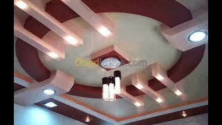 placoplatre decorationplafondba13بلاكو بلاترcomment faireكيفية التركيب [upl. by Lerrej]