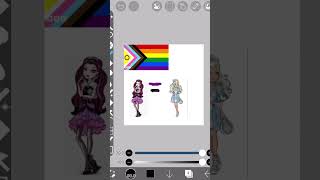 The pride flag literally ships them like everafterhigh darlven dw guys I love dexven too [upl. by Hinkle]