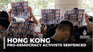 Hong Kong jails 45 prodemocracy activists in city’s largest security case [upl. by Ogeid]