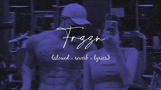 FRZZN  OZZIE  slowed  reverb  lyrics [upl. by Atinot239]