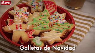 Receta de Galletas de Navidad  Gourmet [upl. by Siul]