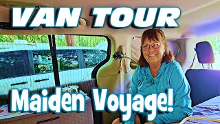 VAN TOUR Vanlife Dreaming to Maiden Voyage [upl. by Athalee]