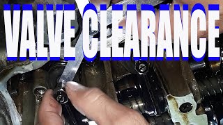 VLOG 76 4HF1 VALVE CLEARANCE SETTINGS [upl. by Maurer]