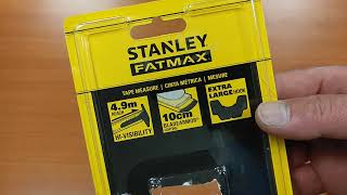 Stanley Fatmax Xtreme 5m tape measure Ruletă de 5m [upl. by Akyssej361]