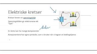 Elektrisk ladning og elektrisk strøm [upl. by Ellesig]