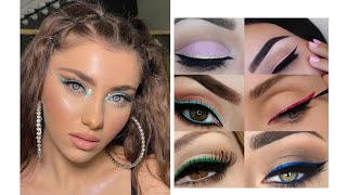 Double Winged Eyeliner tutorial  eyeliner [upl. by Kassey]