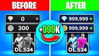 DLS 24 Trick  How to Get Unlimited Coins and Gems in Dream League Soccer 2024  Free Coins [upl. by Hcire]