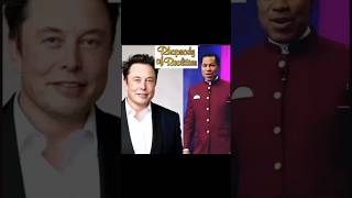 Elon Musk major partner in sponsorship of the gospel shorts elonmusk pastorchris trending [upl. by Enneyehc29]