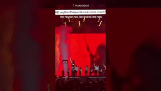 Diljit dosanjh live in Hyderabad singing bhool bhulaiya3 song diljitdosanjh bhoolbhulaiyaa3 live [upl. by Nebuer1]