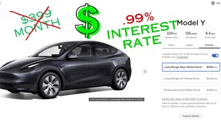 Unlocking Teslas Pricing Puzzle Debunking 399 amp Seizing 99 APR Savings [upl. by Burrow511]