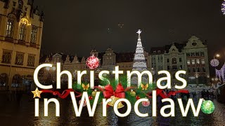 🎄 Різдвяний ярмарок у Вроцлаві та прогулянка Вроцлавом [upl. by Brocky]