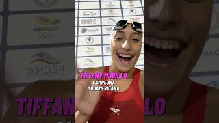 🇨🇴🥇Con 17 años Tiffany Murillo campeona sudamericana en los 200 metros libres de natacion 🔥 [upl. by Nylirret]