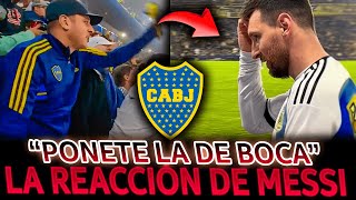 ESTO le CANTABAN a MESSI en la BOMBONERA [upl. by Mcclimans]