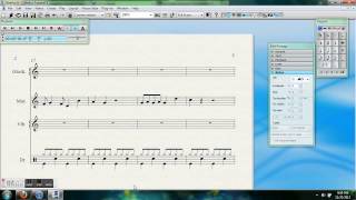 Basic Sibelius 6 Percussion Notation [upl. by Aiht]