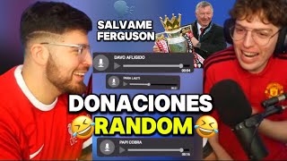 DAVOOXENEIZE y LA COBRA Reciben DONACIONES RANDOM 🤣😳 [upl. by Adym]