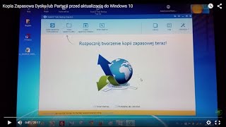 Kopia Zapasowa Dysku lub Partycji przed aktualizacją do Windows 10  ForumWiedzy [upl. by Frohne]