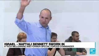 Israel  Naftali Bennett sworn in A tech millionaire and former special forces commander [upl. by Coke]