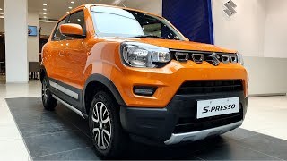 Maruti Suzuki SPresso VXI Top Model Accessories FULL Detailed Review  Colour Interiors Features [upl. by Gnoh]