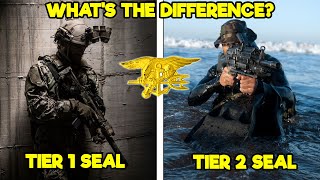 How Does SEAL Team 6 Compare to the Rest of the Navy SEALs Tier One SEALs vs Tier Two SEALs [upl. by Yhtak]