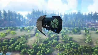 TIE FIGHTER Ark Skiff build [upl. by Bekelja]