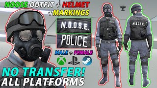 GTA 5 Online How To Get NOOSE Outfit No Transfers After Patch 154 All Platforms Clothing Glitches [upl. by Maker]