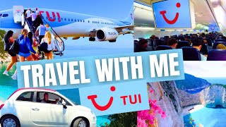 Travel Day  Stansted To Zante Flying With TUI Are They Any Good [upl. by Tiossem]