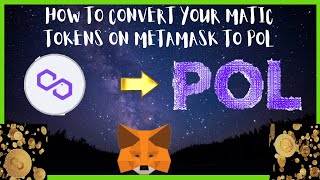 CONVERT YOUR MATIC TOKENS TO POL ON METAMASK WALLET [upl. by Beyer]