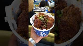 IS DODGER STADIUM FOOD WORTH IT [upl. by Nayk]