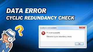 How to Solve Data Error Cyclic Redundancy Check｜CheckFormat the Disk [upl. by Ahsitneuq835]