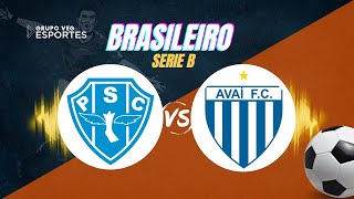 PAYSANDU X AVAÍ  AO VIVO [upl. by Niatirb169]