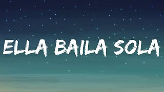 Eslabon Armado  Ella Baila Sola LetraLyrics  Mix Letras [upl. by Ellis]