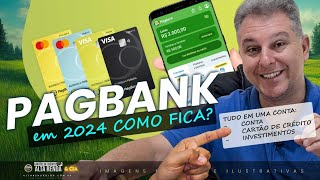 💳PAGBANK EM 2024 AINDA VALE A PENA CONTA SEM TARIFAS CARTÃO DE CRÉDITO SEM MENSALIDADE [upl. by Aborn]