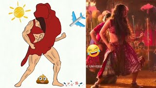 Aayi nahi full song Funny Drawing meme🤣🤣🤣  Part 2  Stree 2  shradha kapoor  comedy video [upl. by Belayneh]