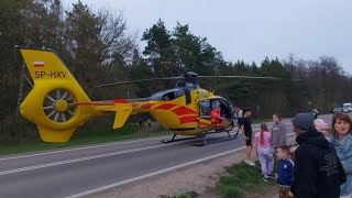 Lotnicze Pogotowie Ratunkowe Akcja 🚁🚒 Augustów [upl. by Geiss]