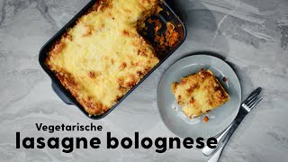 Vegetarische lasagne bolognese  recept  Allerhande [upl. by Nolak583]