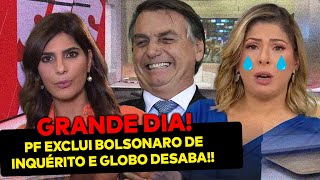 AGORA Bolsonaro é excluído de relatório da PF sobre o golpe Daniela Lima não aguenta e desmaia [upl. by Bundy]