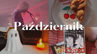 Jesienne lektury upragniony koncert i dużo pyszności — październik silent vlog 🍂🐈‍⬛🎃 [upl. by Anny]