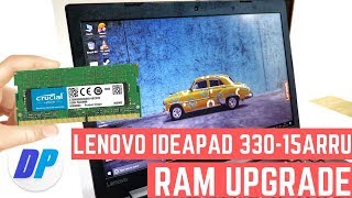 Lenovo Ideapad 330 Ryzen 5 RAM Upgrade  How to Upgrade RAM 2019 [upl. by Allisan]